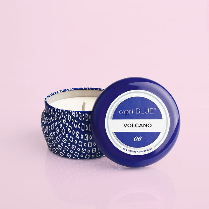 Volcano Mini Tin Volcano Candle (3oz) - 5 Colors!