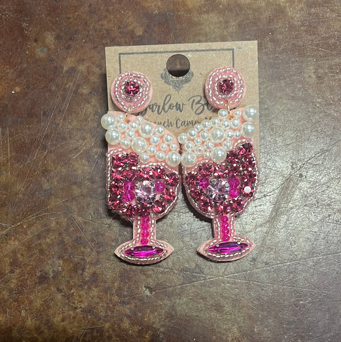 Bubbly Beaded Earrings