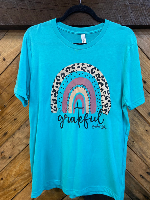 Grateful Rainbow Graphic Tee - 2 Colors!