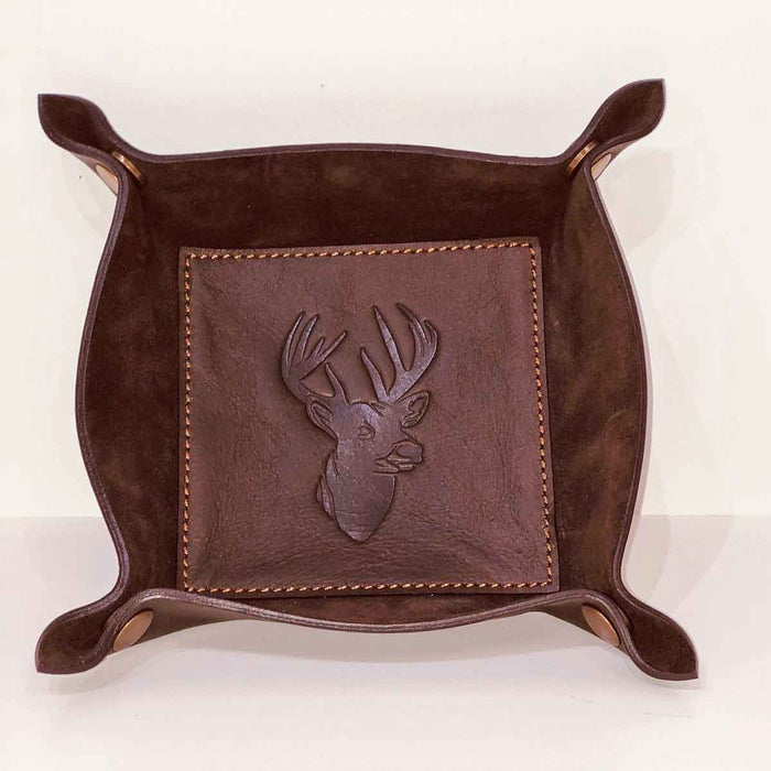 Leather Embossed Valet Tray - 3 Styles!