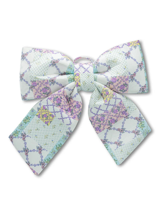 Quilted Patch Large Bow- Wall Hanging Decor, Door hanging Decor, etc.