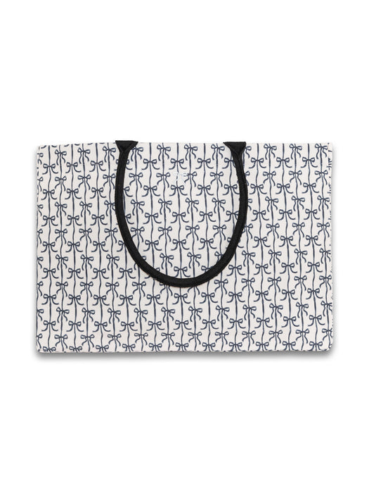 Simply Southern Tote Bag. Black Bows