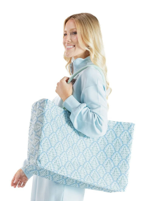 Simply Southern Tote Bag. Sage Green