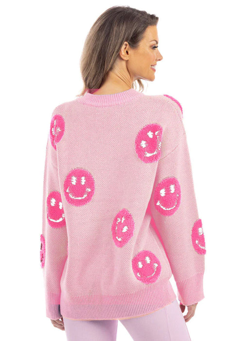 Don’t Look Down Smiley Sweater (REG/PLUS)