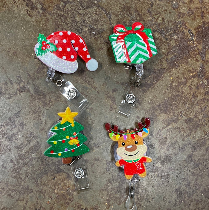 Christmas Badge Reels -4 Styles!