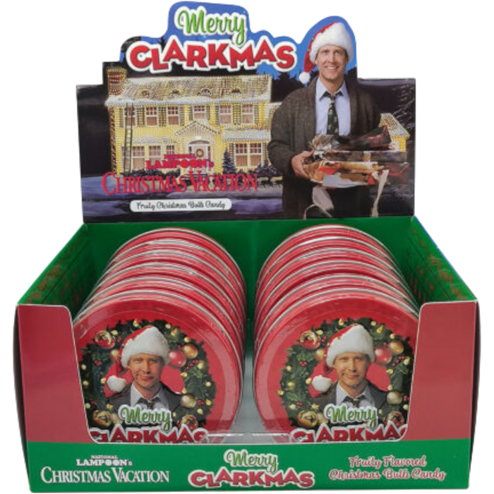 National Lampoon's Christmas Vacation Merry Clarkmas Candy Tin