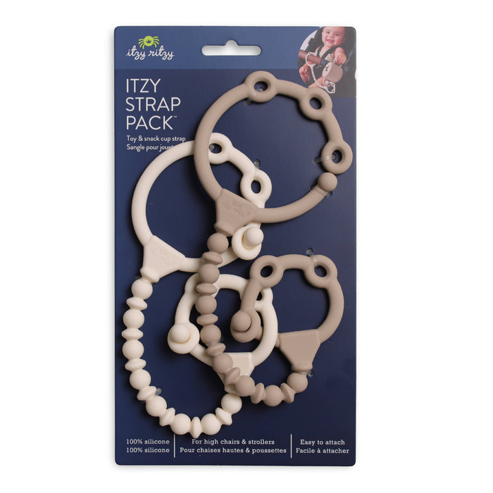 Itzy Strap Pack™ - Toy and Snack Cup Strap. Set of 2