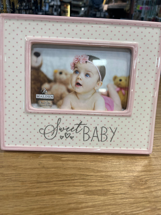 Sweet Baby (4x6) Picture Frame - 2 Colors!