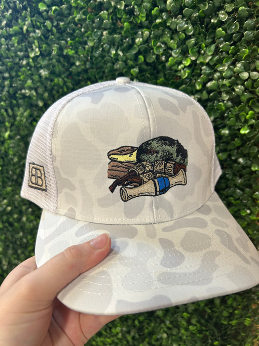 Embroidered Duck with Duck Call Hats -3 Styles Available!