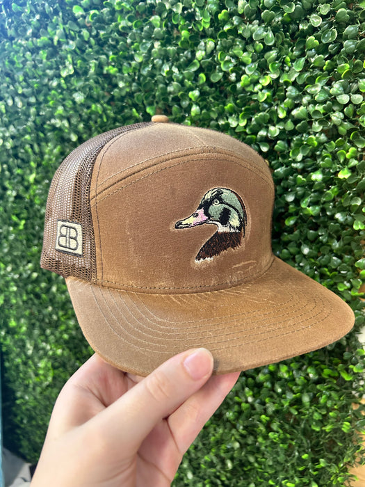 Embroidered Wood Duck Head Hats -5 Styles Available!