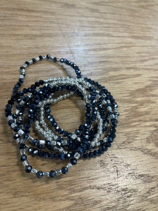 Two Toned Bracelets w/ Small Beads