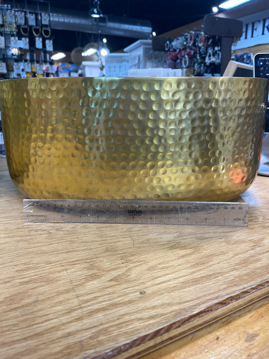 Gold hammered Bowls Perfect for decor, drinks, etc. 3 Sizes Available!