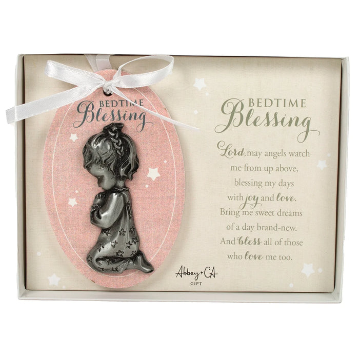 Praying Child Crib Ornament- Girl