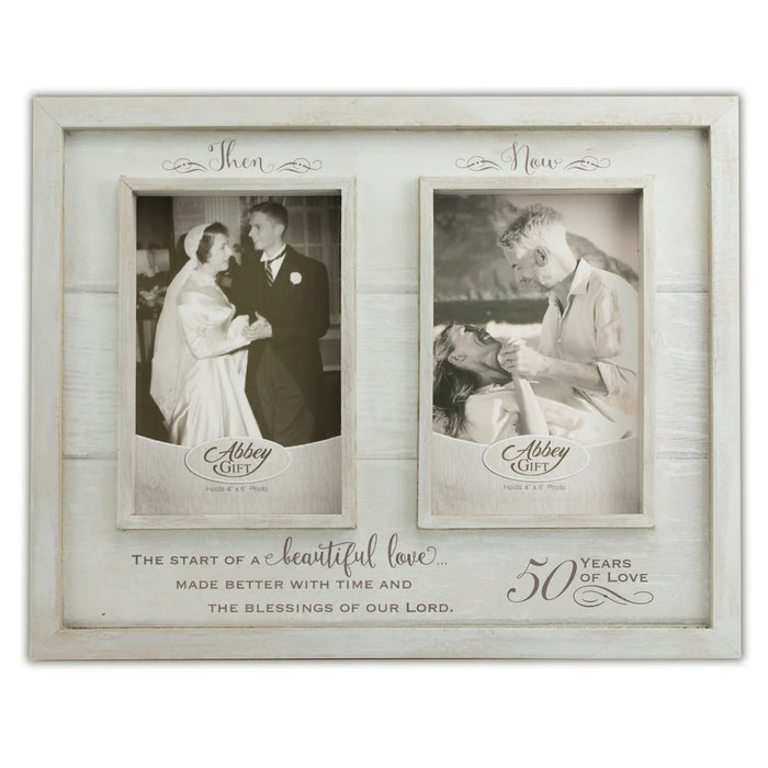 Then & Now 50th Anniversary Frame