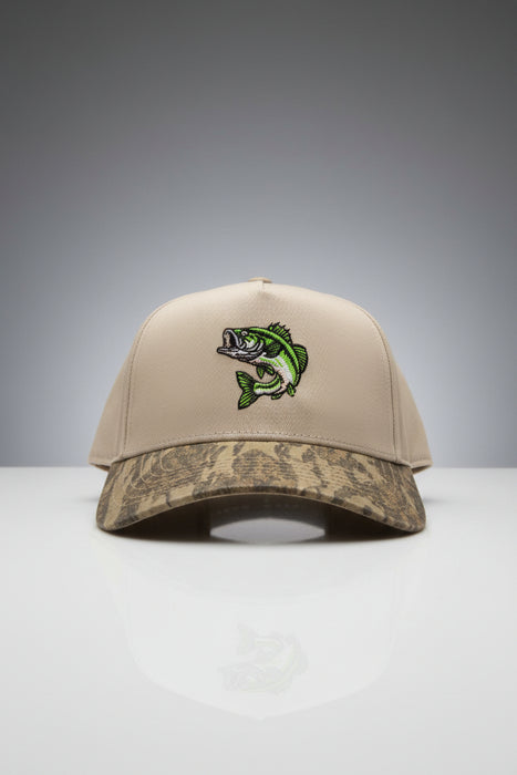 Embroidered Green Bass Fish Hats - Multiple Styles Available!