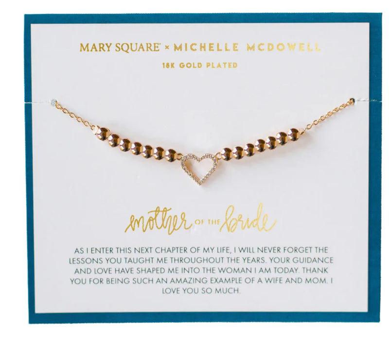 Mother of the Bride Bracelet