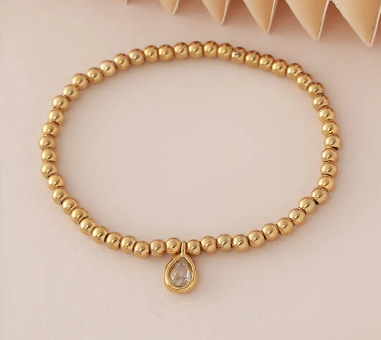 The Aura Drop Birthstone Bracelets (Waterproof)