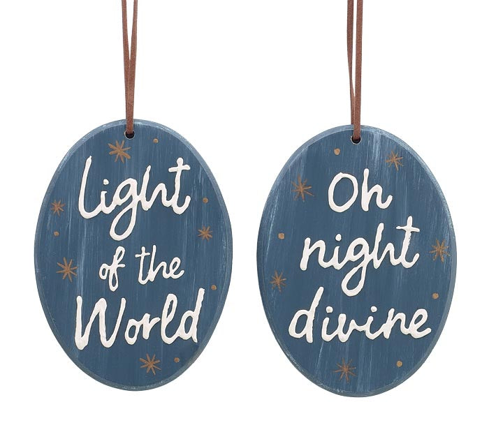 Holy Family & Jesus Ornaments - 2 Styles!