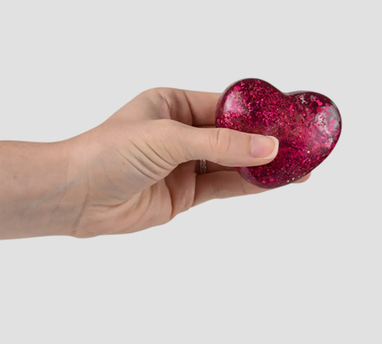 2.5" Squeezy Sugar Sparkle Heart