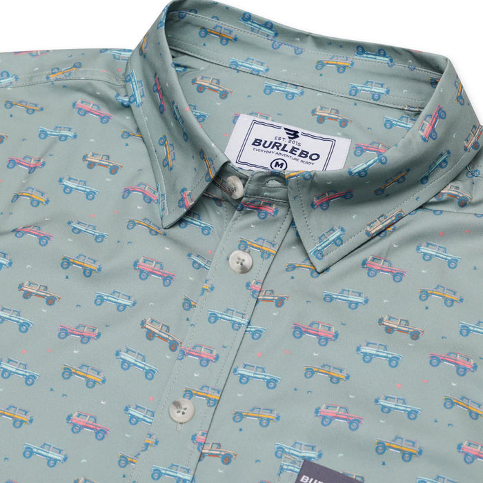 Burlebo Vintage Truck Performance Button Up