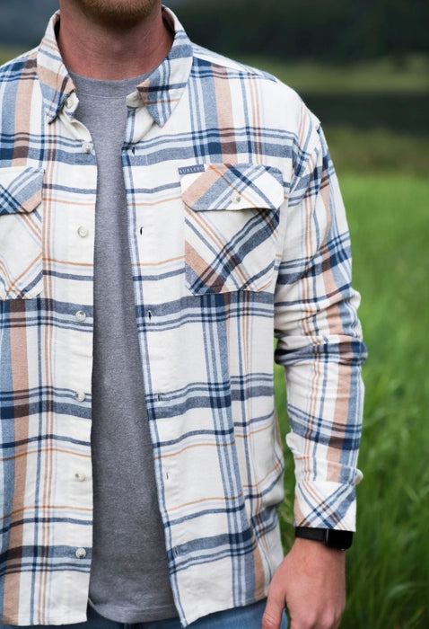 Men’s Flannel Shirt by Burlebo- 2 Colors!
