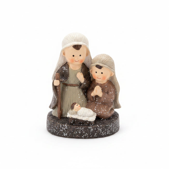 Resin Nativity Tabletop with LED on Timer