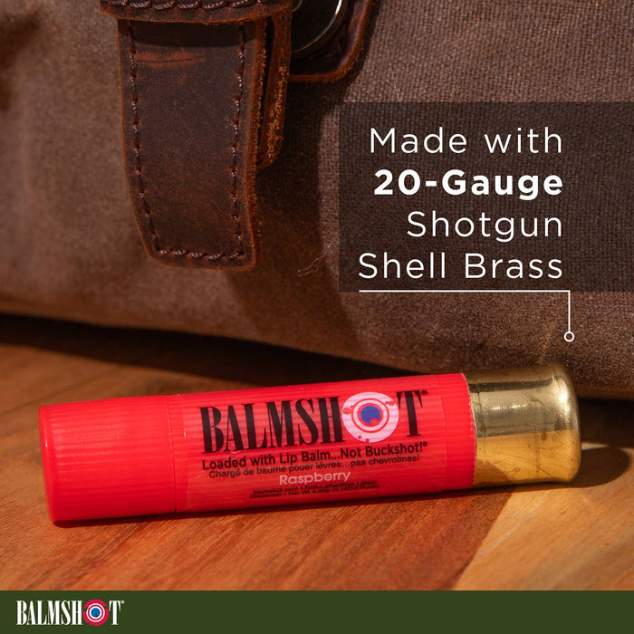 Raspberry Lip Balm in a Bullet