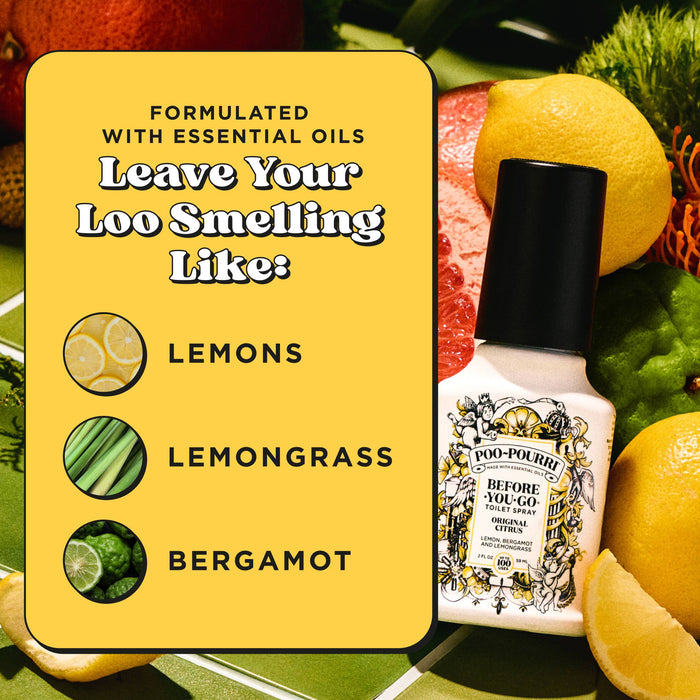 Poo~Pourri Original Citrus Toilet Spray 2oz