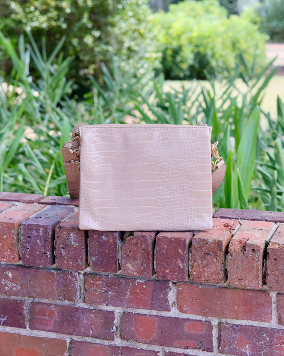 Ariana Crossbody Latte by Caroline Hill