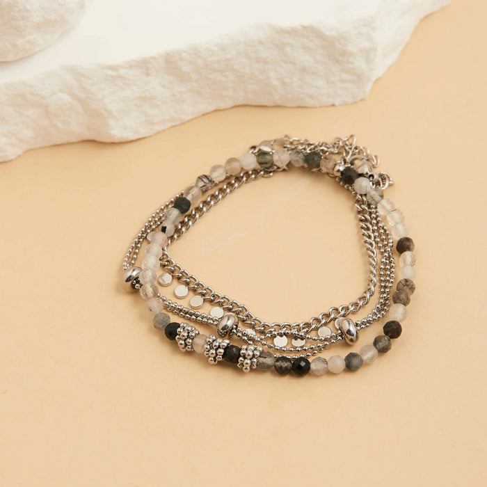 Narelle Waterproof Beaded Chain Bracelet