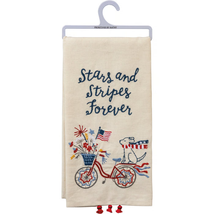 Stars And Stripes Forever Kitchen Towel