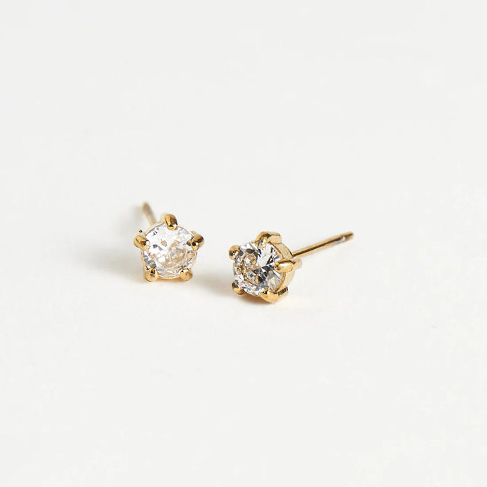 Narelle Waterproof 4mm Round Cubic Zirco Stud