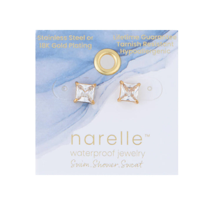 Narelle Waterproof 6mm Square Cubic Zirco