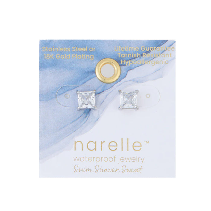 Narelle Waterproof 6mm Square Cubic Zirco