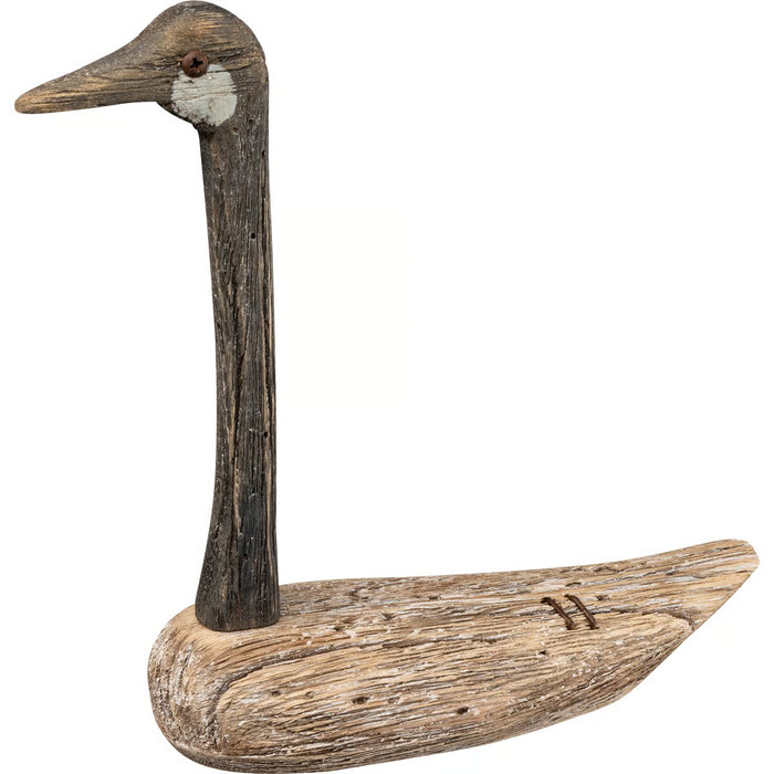 Small Goose Wooden Sitter