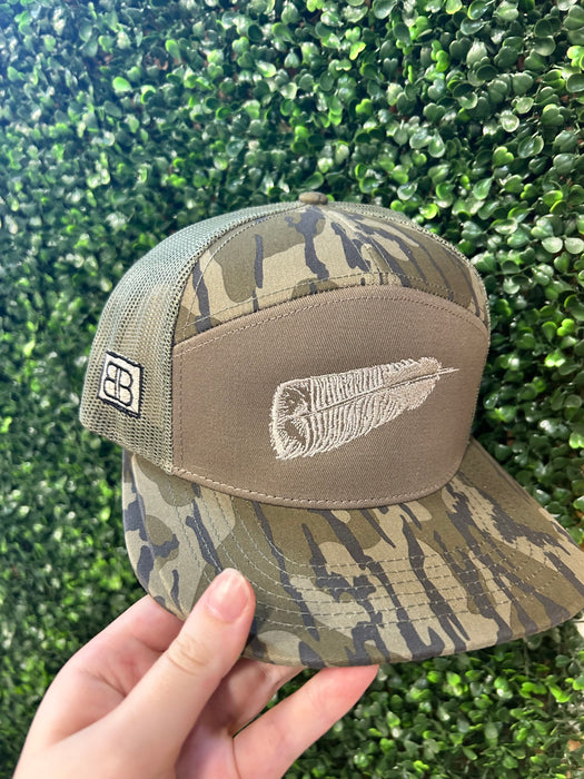 Embroidered Turkey Feather Hats -4 Styles Available!