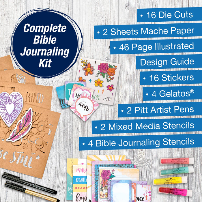 Bible Journaling Craft Kit for Adults & Teens