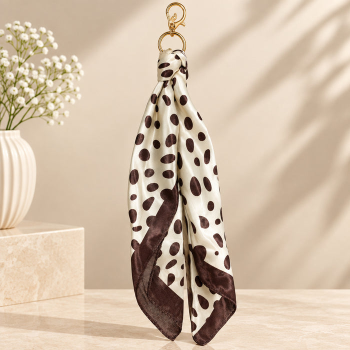 Twilly Scarf Keychain Bag Tag