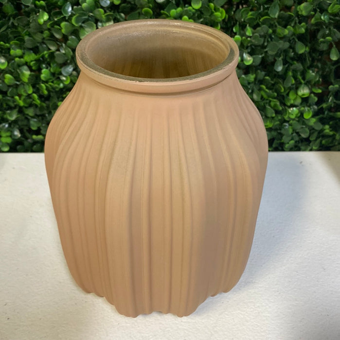 Opaque Pumpkin Shaped Vases - 4 Colors!