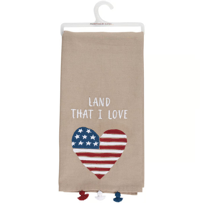 Land That I Love Kitchen Towel