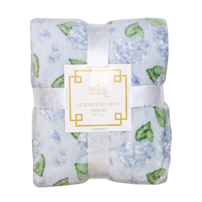 Hydrangea Throw Blanket 50"x60"