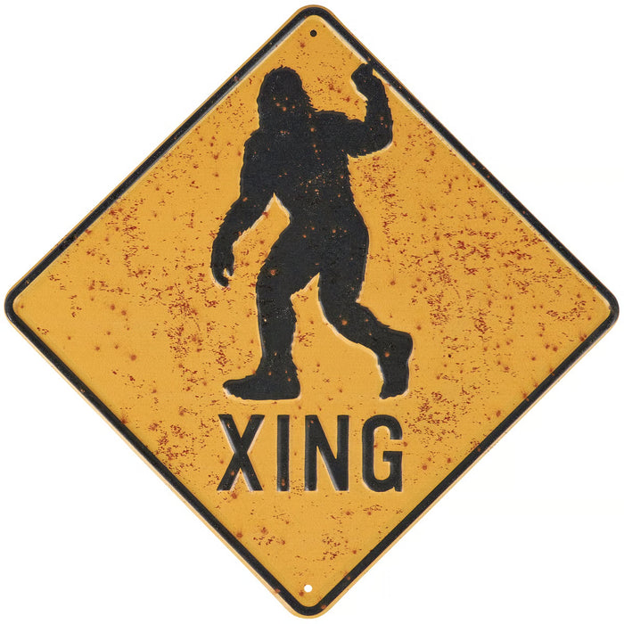 Bigfoot Xing Wall Decor