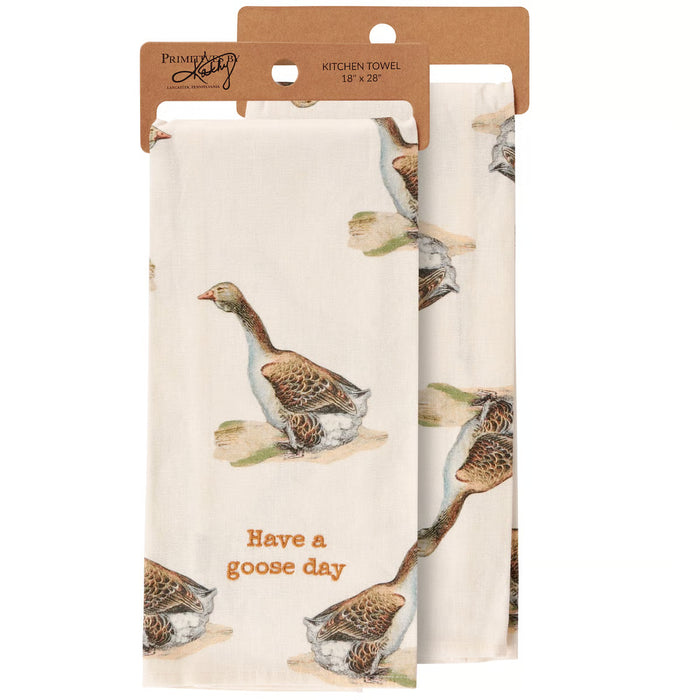 Have A Goose Day Kitchen Towel