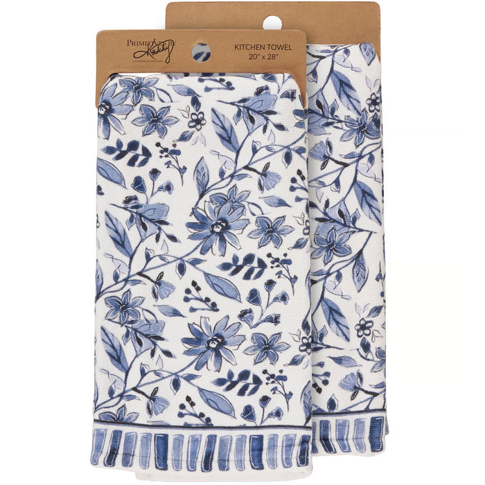 Blue Florals Kitchen Towel