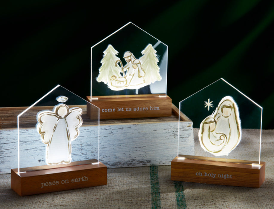 Angel Light-Up Plaque