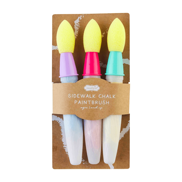 Pink Sidewalk Chalk Paint Brush