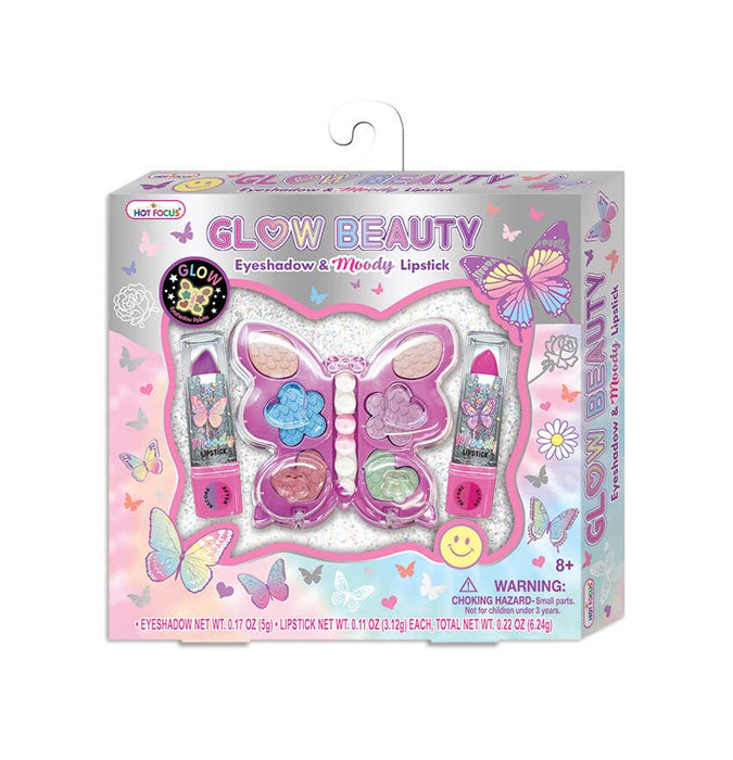 Tie Dye Butterfly Glow Beauty Eyeshadow & Moody Lipstick