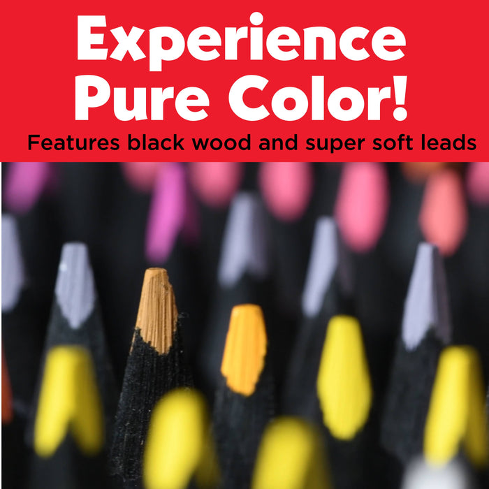 Super Soft Black Edition Colored Pencils, Box of 12