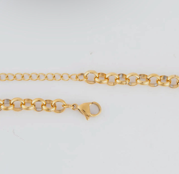 Waterproof Gold 18” Cable Chain Necklace