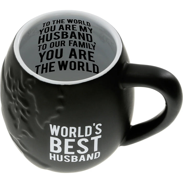 World’s Best Husband 20oz Embossed Mug